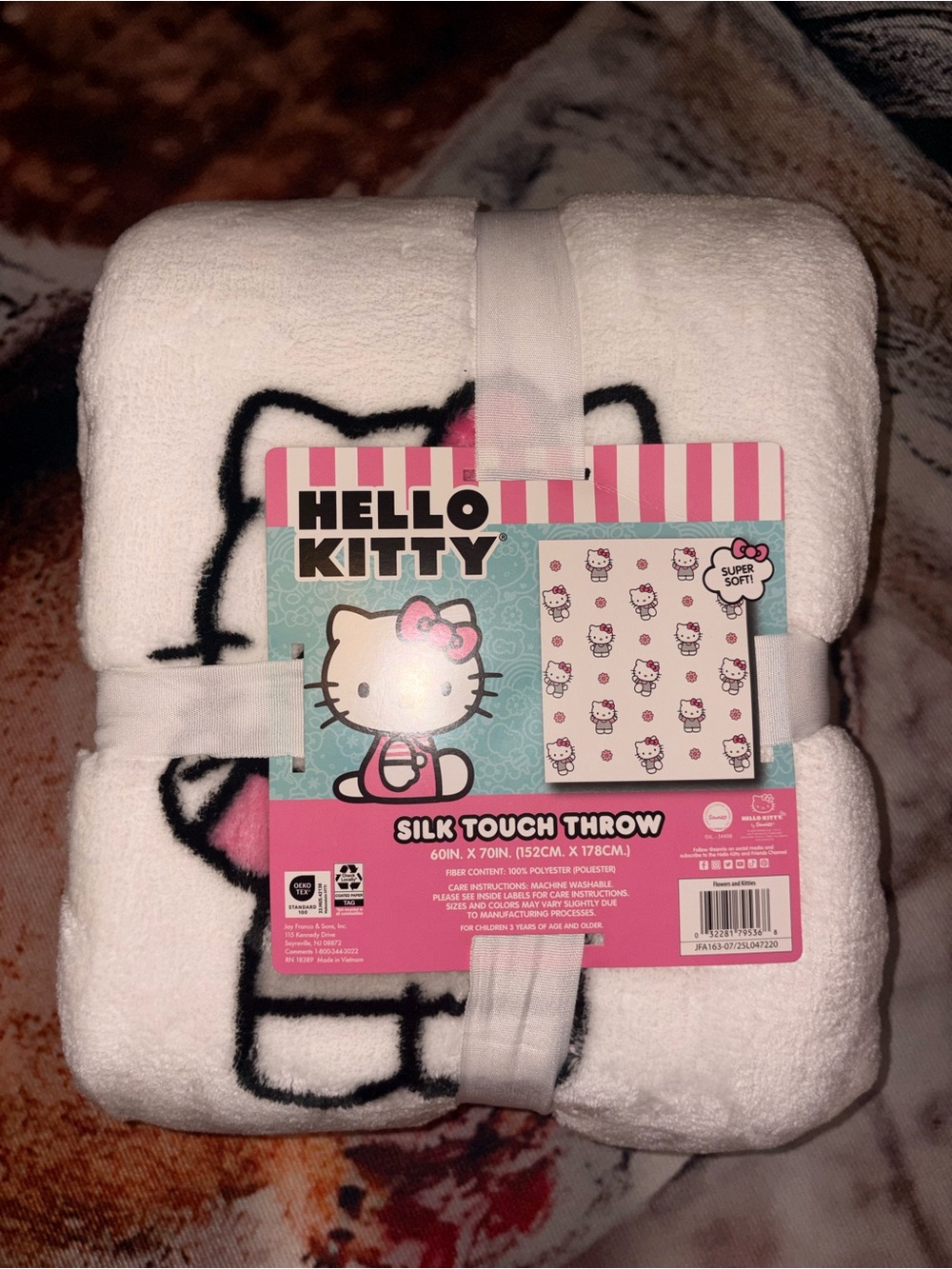 Hello Kitty Throw Blanket